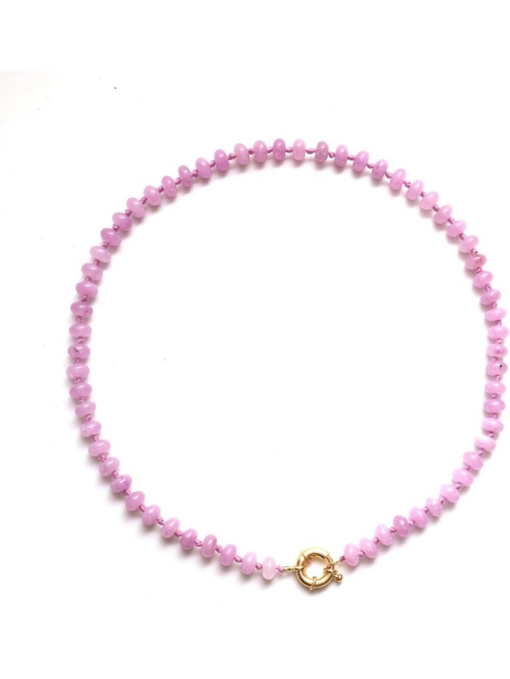 Colorful Beaded Gemstone Necklace for Women | Boho Pastel Choker Jewelry